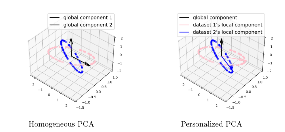 Personalized PCA